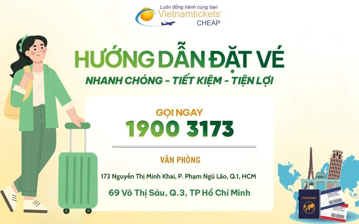 Hưỡng dẫn nhận ưu đãi giá vé rẻ