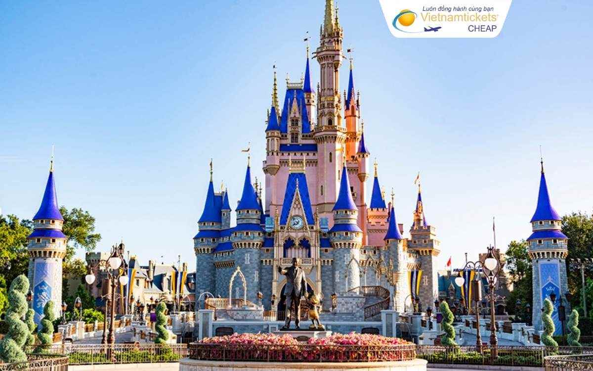 Thông tin vé máy bay đi Orlando