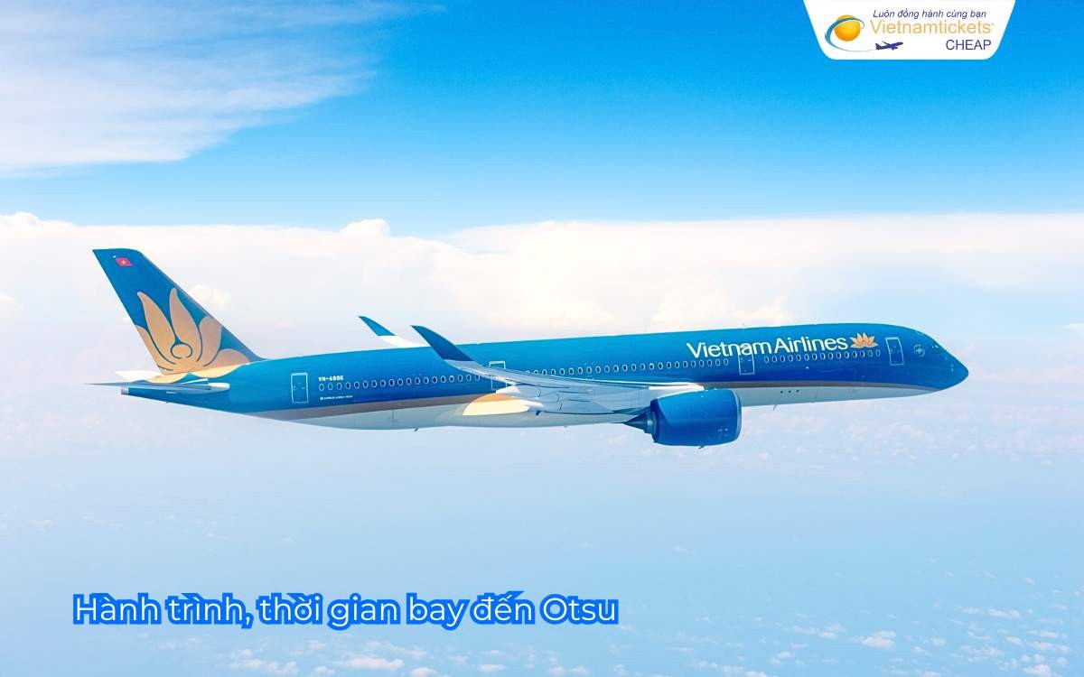Hành trình, thời gian bay đến Otsu