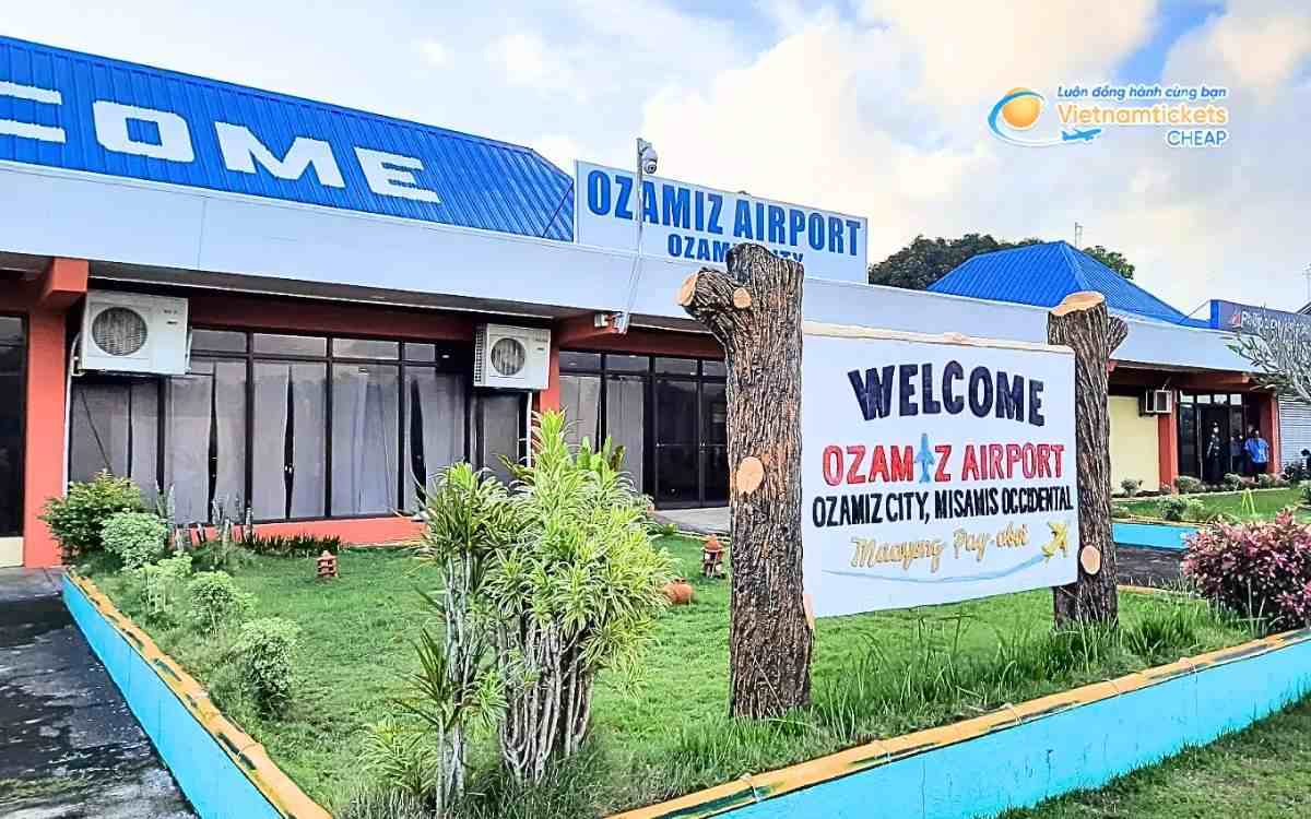 Bay đến Ozamiz hạ c&aacute;nh ở s&acirc;n bay n&agrave;o?