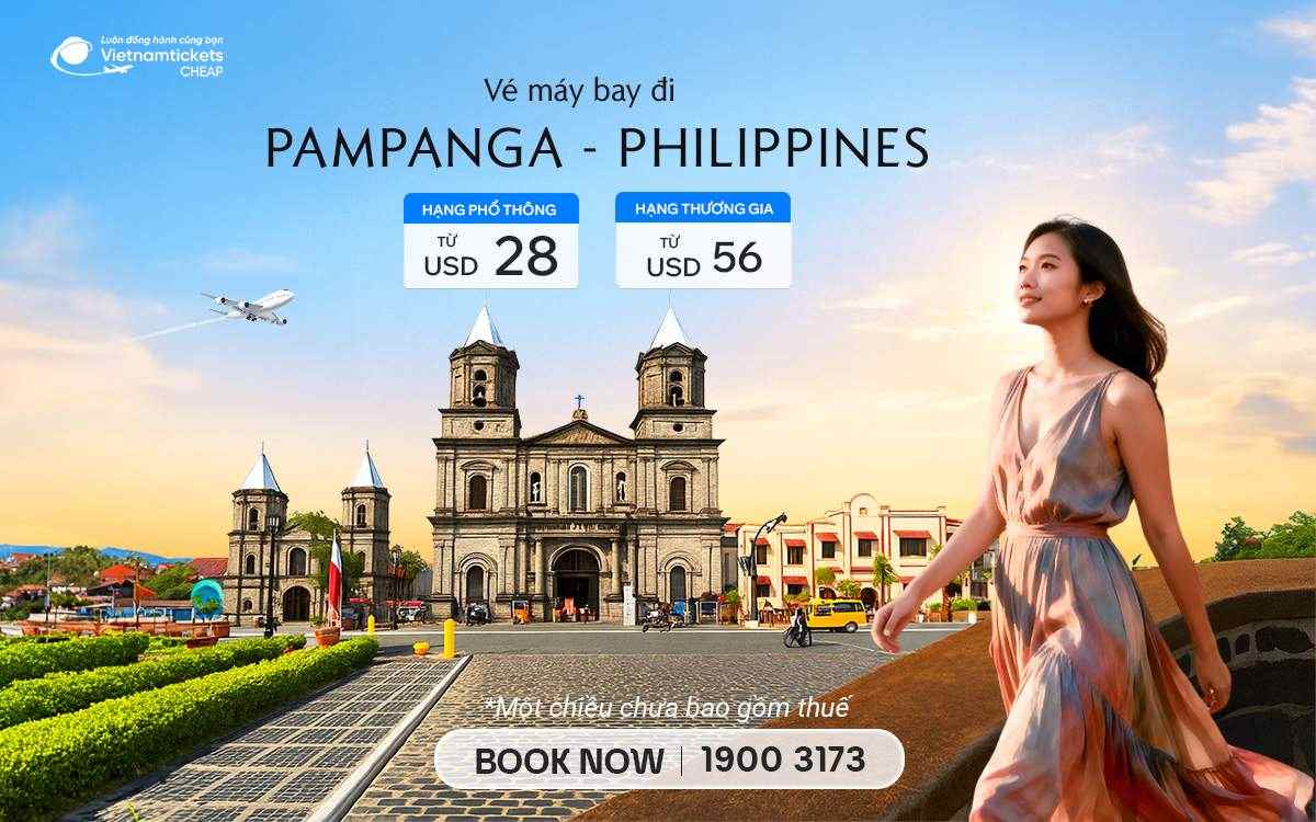 Vé Máy Bay Đi Pampanga