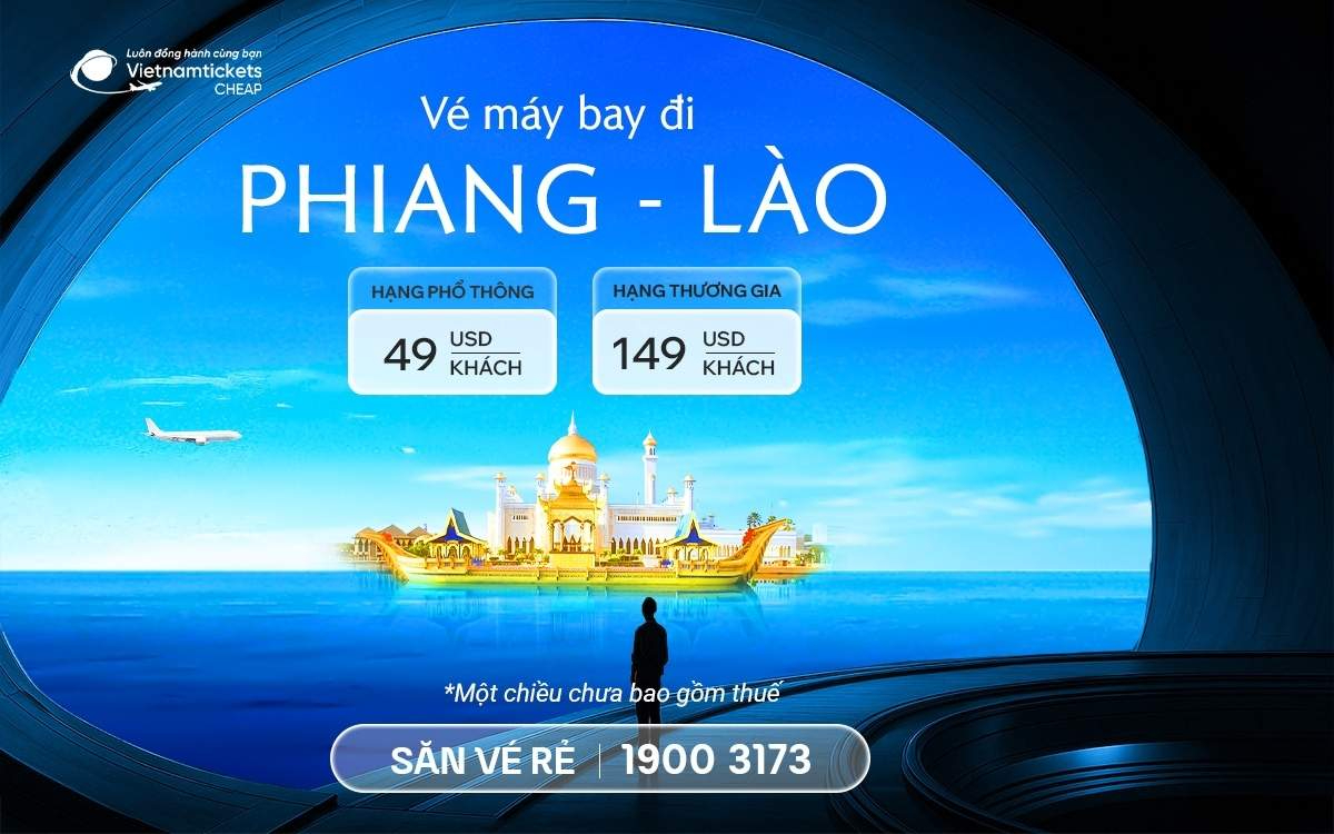 Vé Máy Bay Đi Phiang