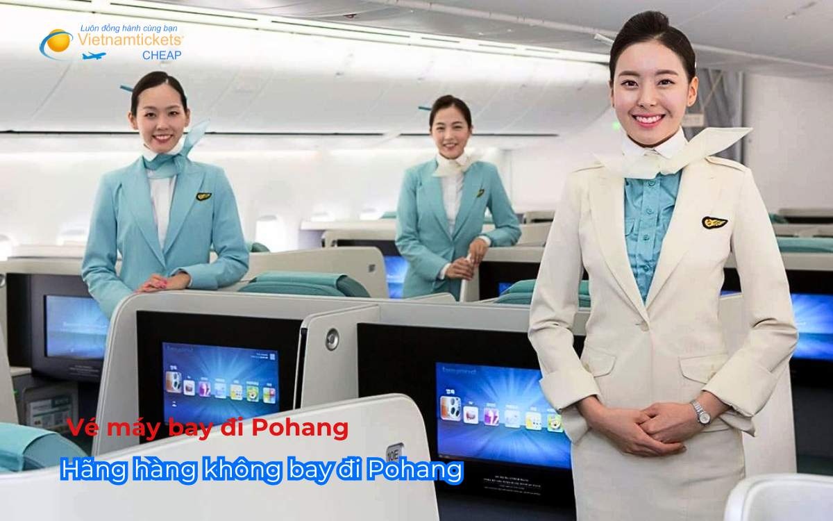 Hãng hàng không bay đi Pohang