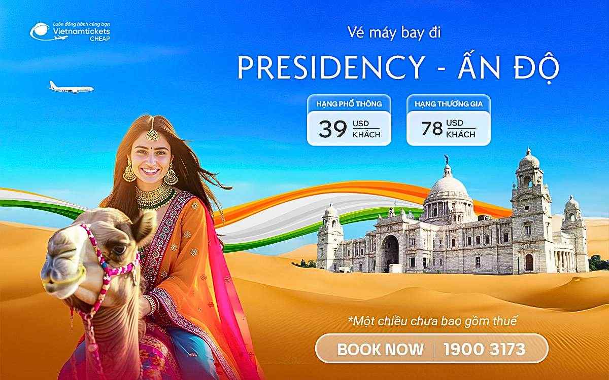 Vé Máy Bay Đi Presidency