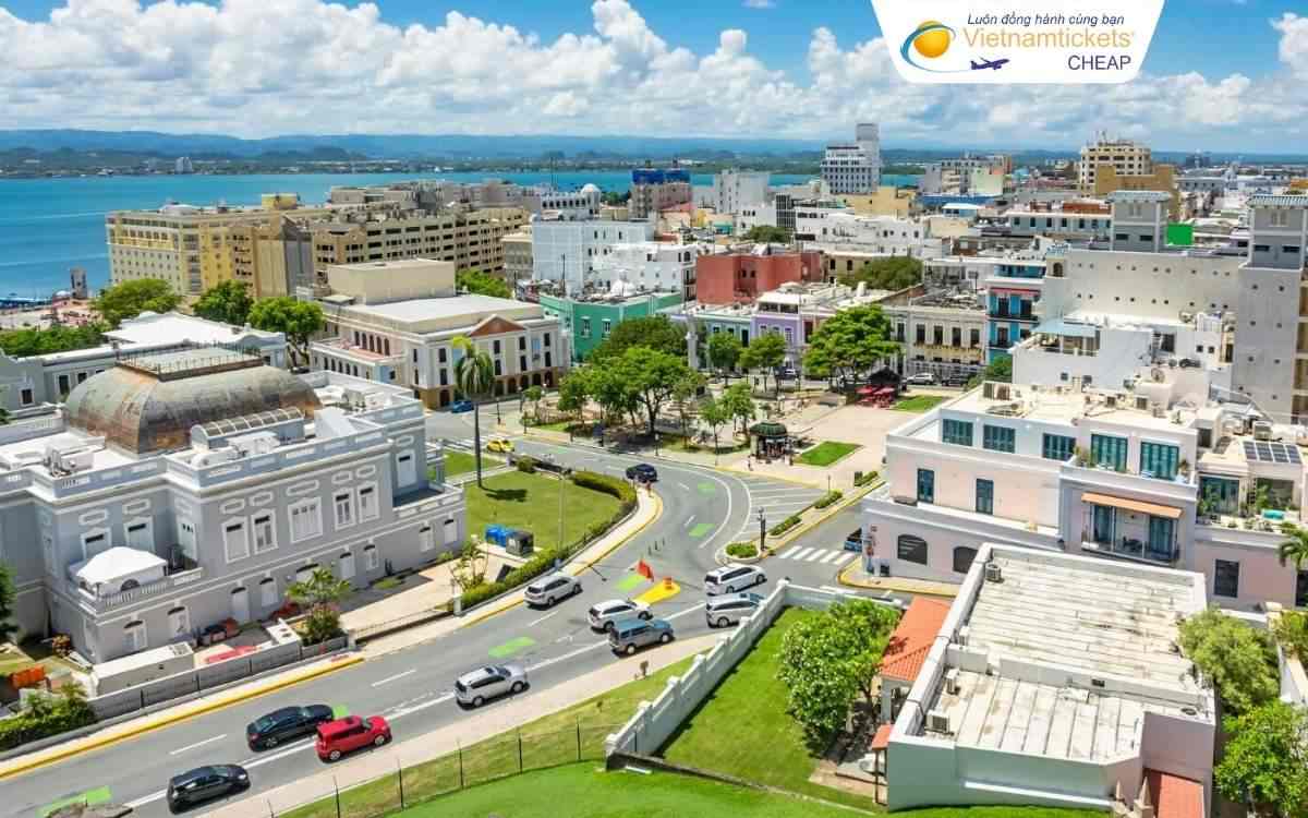Giá vé máy bay đi Puerto Rico