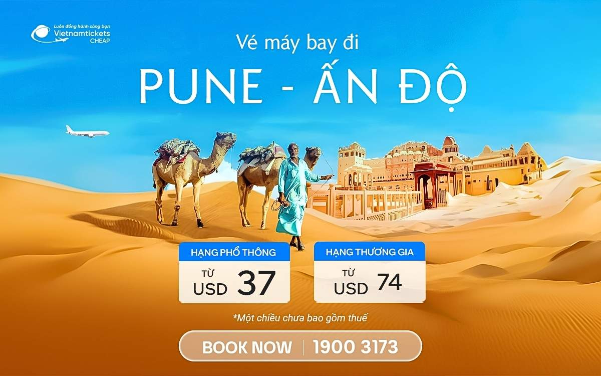 Vé Máy Bay Đi Pune