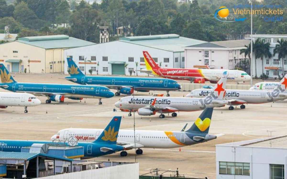 Hãng hàng không khai thác tuyến bay đến Quảng Dông