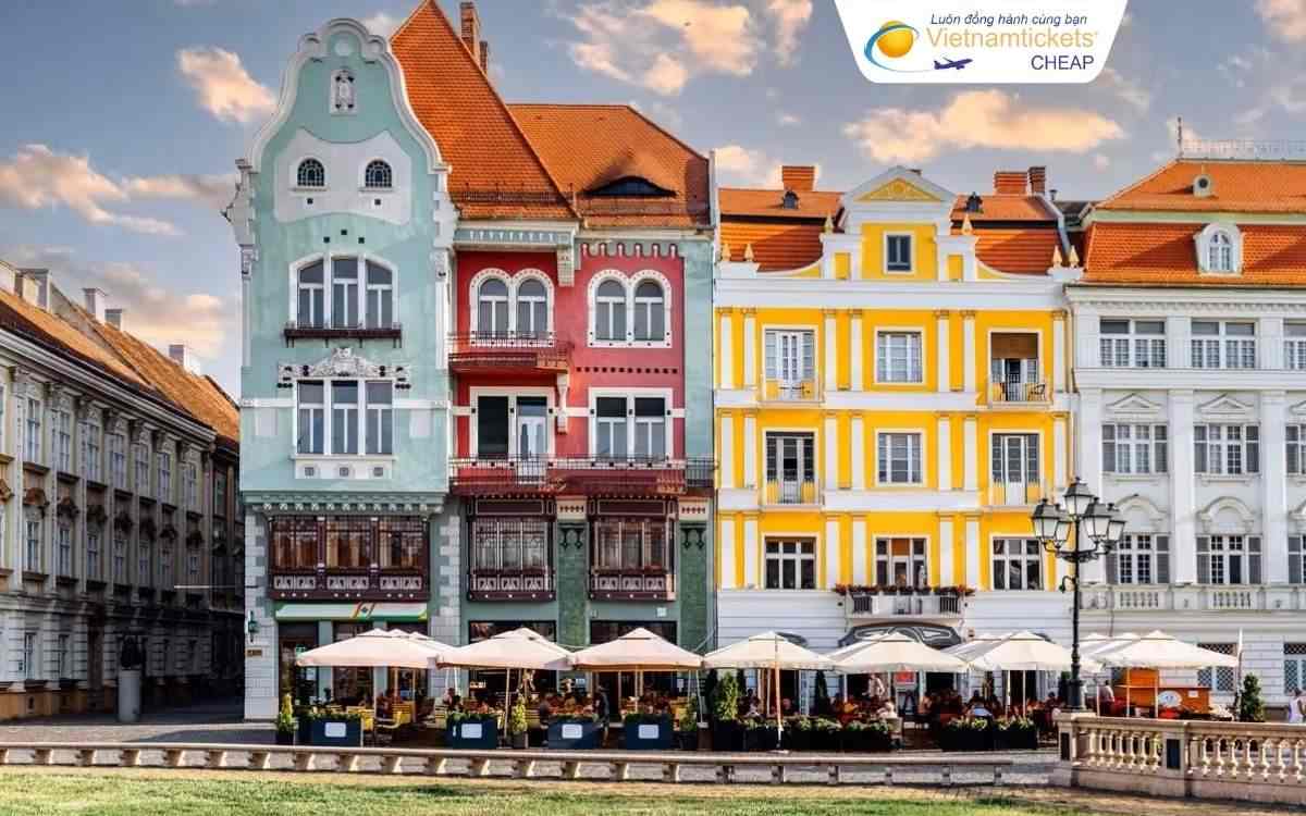 Giá vé máy bay đi Romania giá rẻ