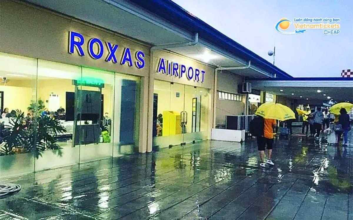 Bay đến Roxas hạ c&aacute;nh ở s&acirc;n bay n&agrave;o?