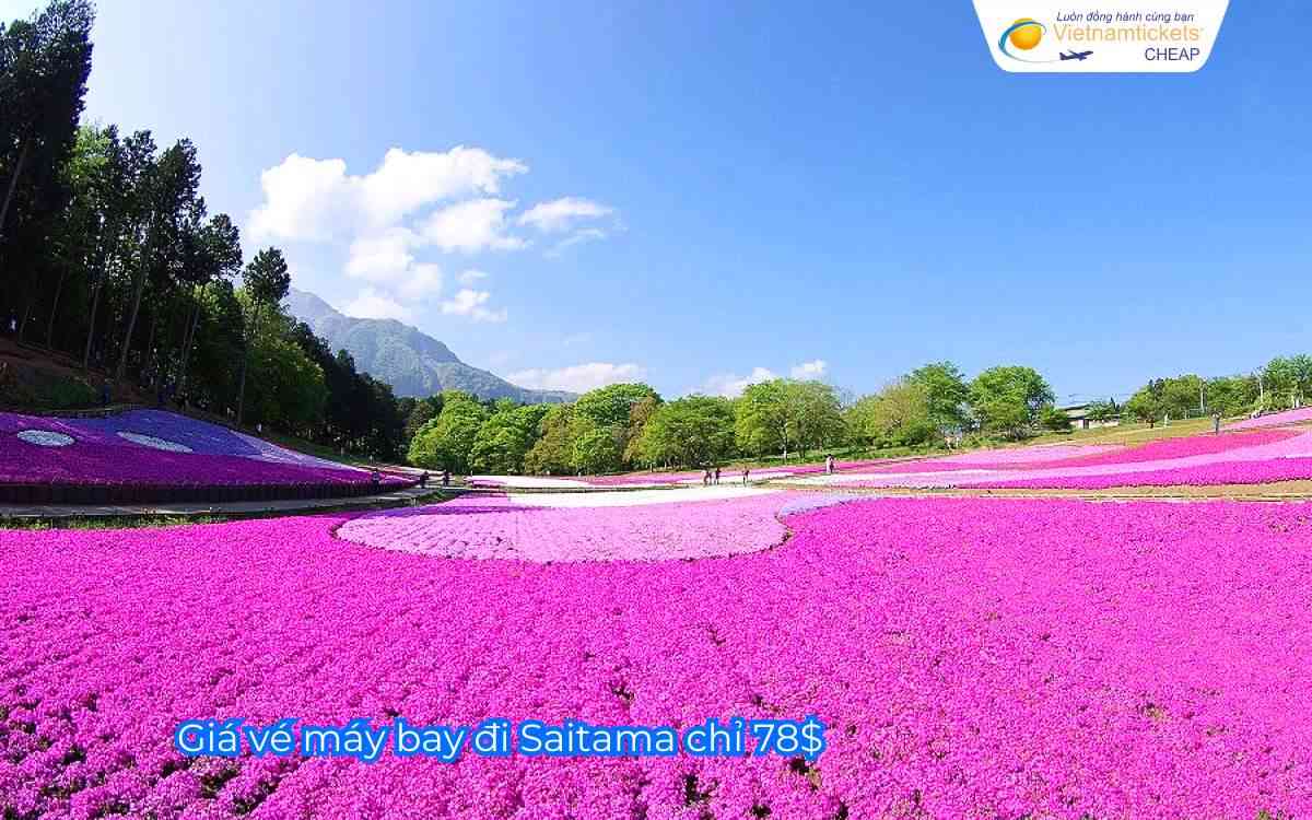 Giá vé máy bay đi Saitama chỉ 78$ 