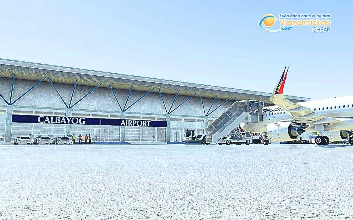 Bay đến Samar hạ c&aacute;nh ở s&acirc;n bay n&agrave;o?