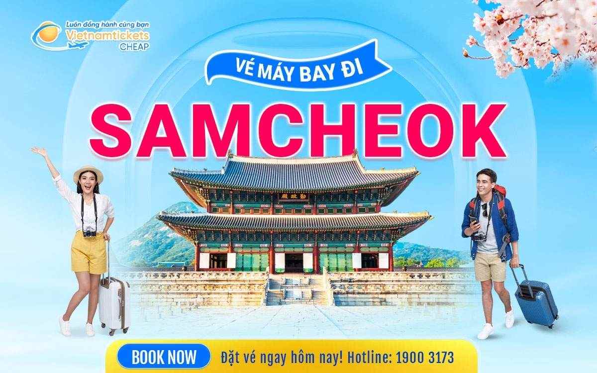 Vé máy bay đi Samcheok