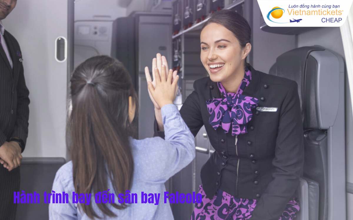 Hành trình bay đến sân bay Faleolo