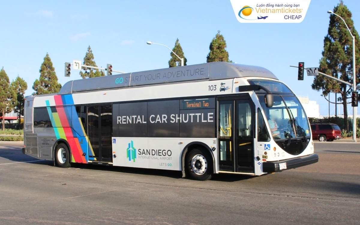 Di chuyển từ sân bay quốc tế San Diego