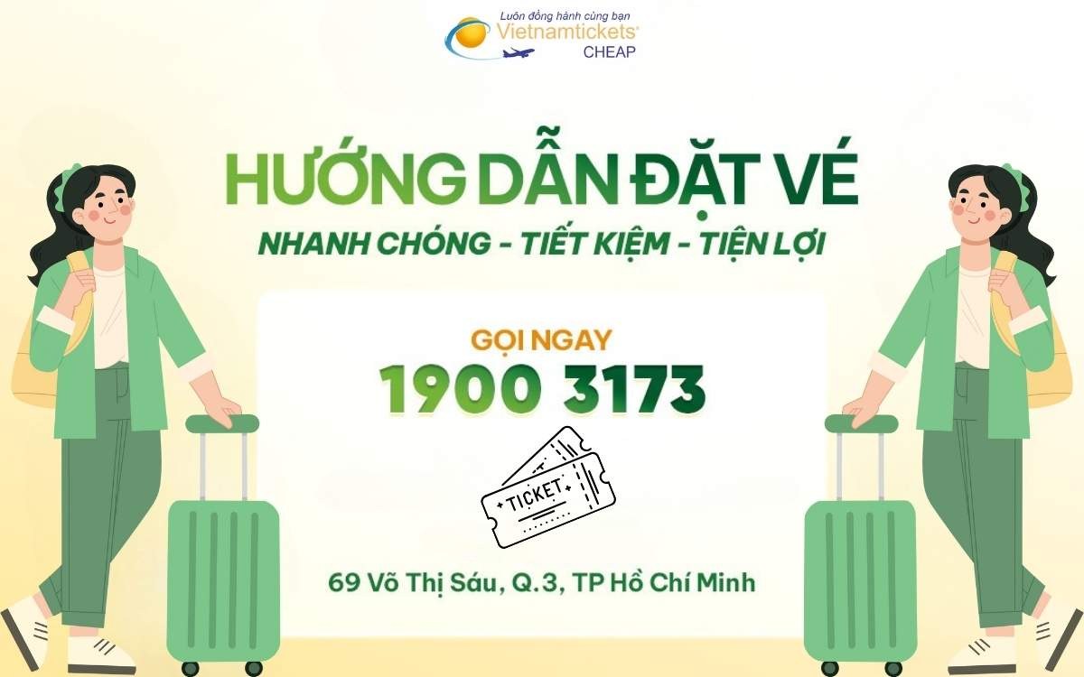 Địa chỉ đặt vé giá rẻ uy tín