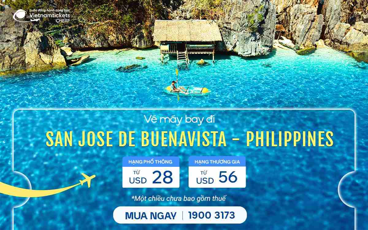 Vé Máy Bay Đi San Jose de Buenavista