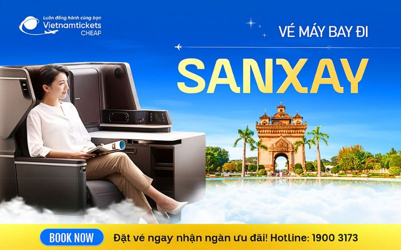 Vé Máy Bay Đi Sanxay