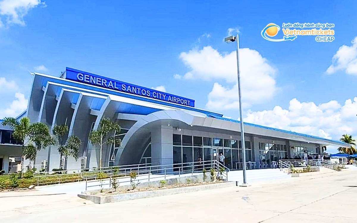 Bay đến Sarangani hạ c&aacute;nh ở s&acirc;n bay n&agrave;o?