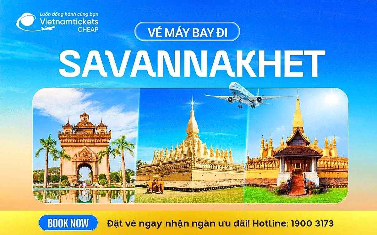 Vé Máy Bay Đi Savannakhet