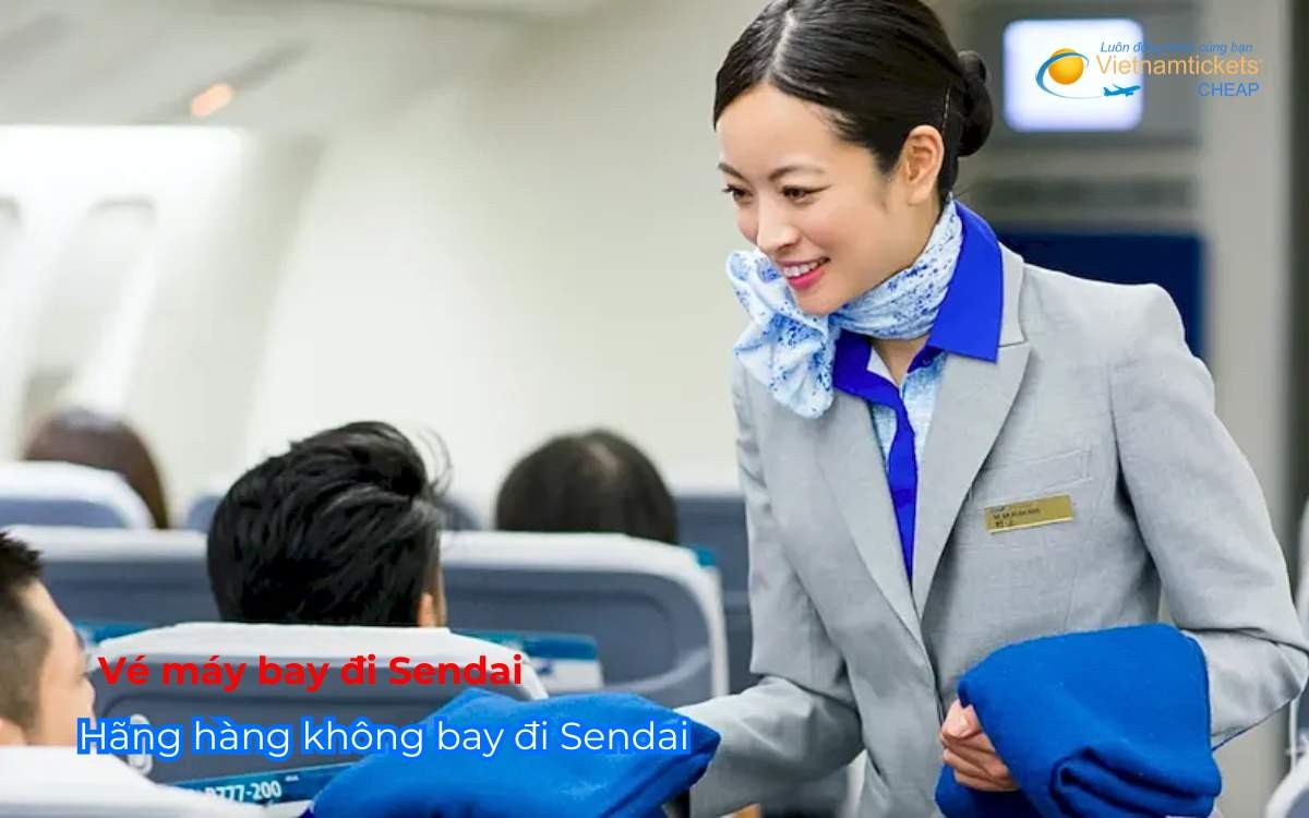 Hãng hàng không bay đi Sendai