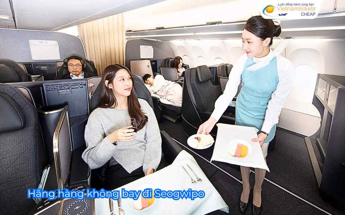 Hãng hàng không bay đi Seogwipo