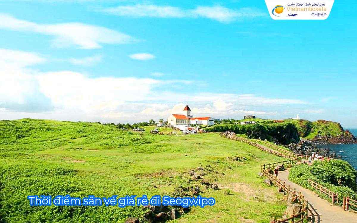 Thời điểm săn vé giá rẻ đi Seogwipo