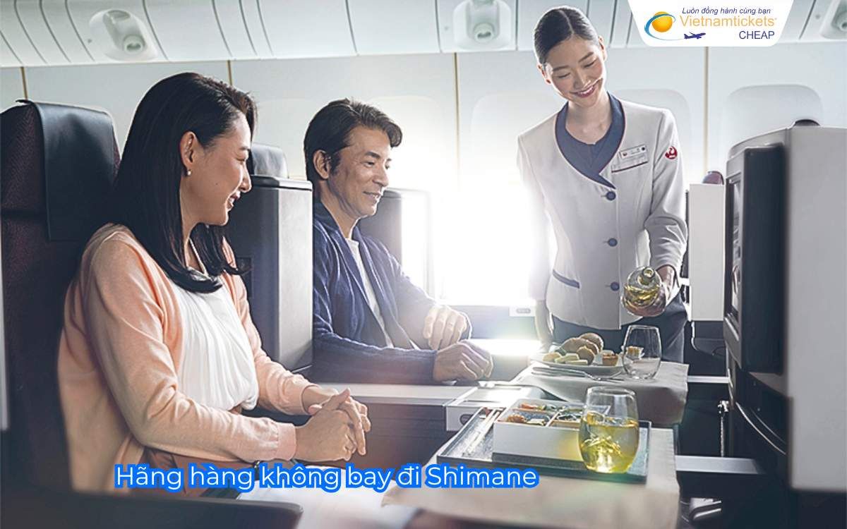 Hãng hàng không bay đi Shimane