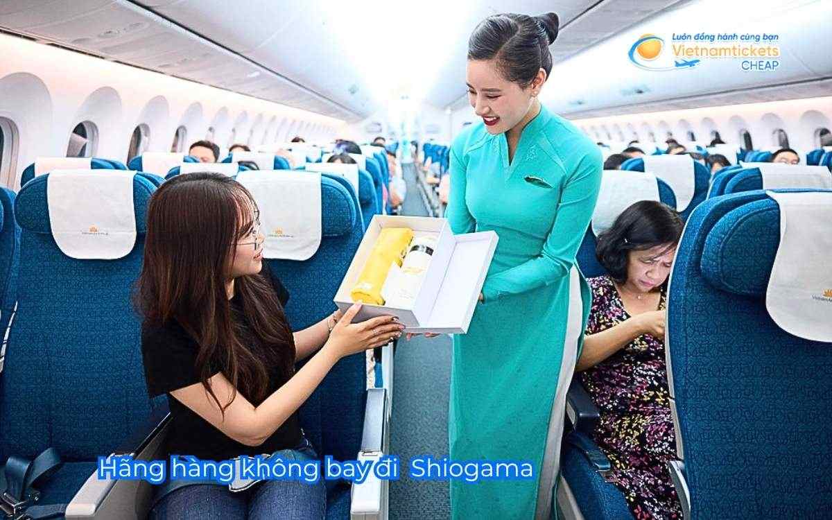 Hãng hàng không bay đi Shiogama