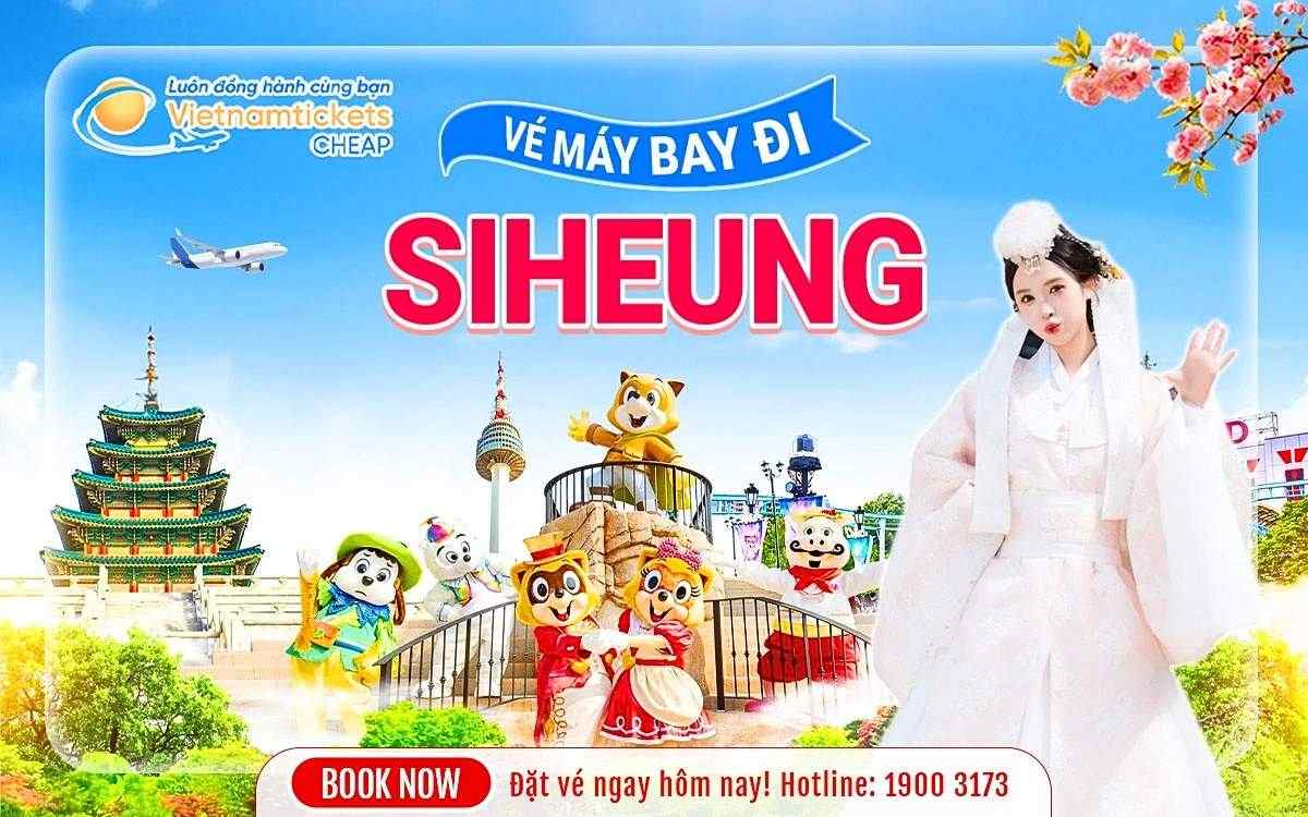 Vé Máy Bay Đi Siheung