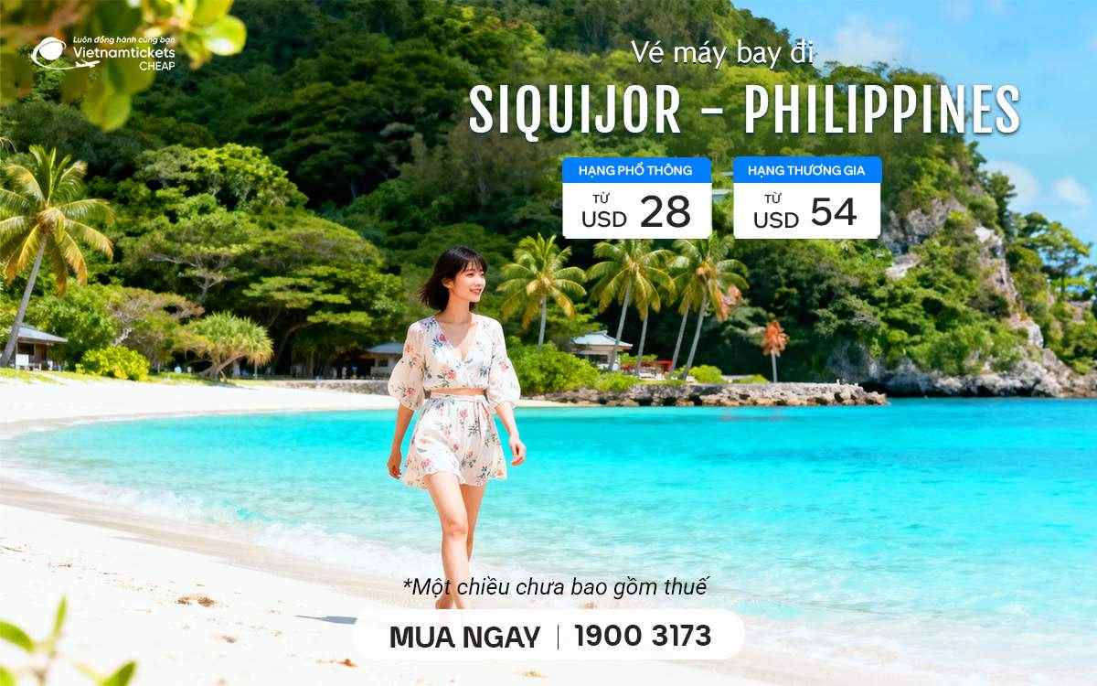 Vé Máy Bay Đi Siquijor
