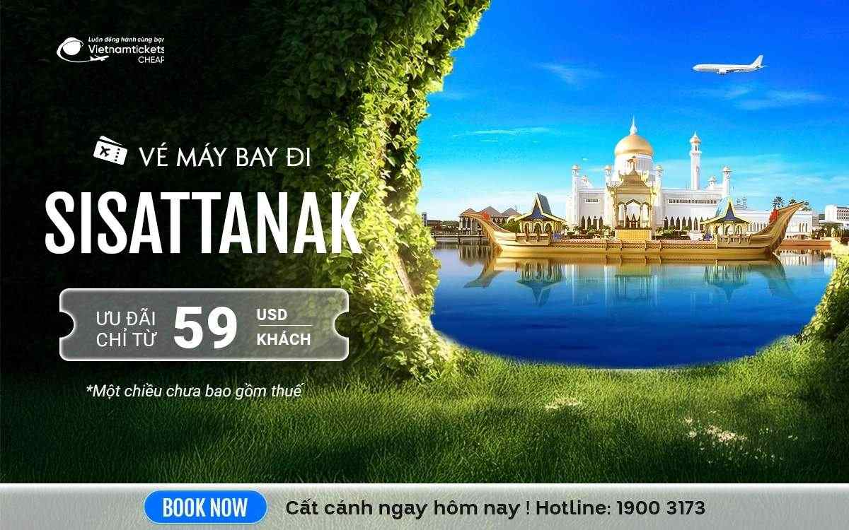 Vé Máy Bay Đi Sisattanak