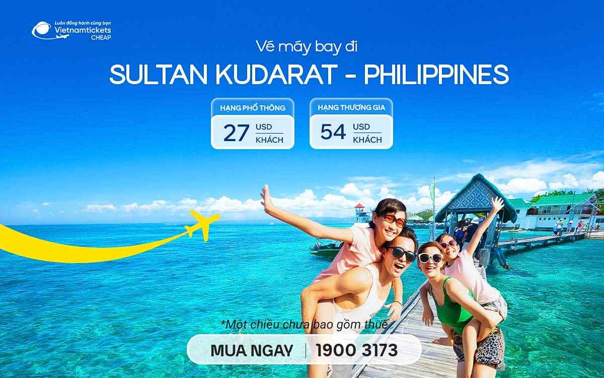 Vé Máy Bay Đi Sultan Kudarat