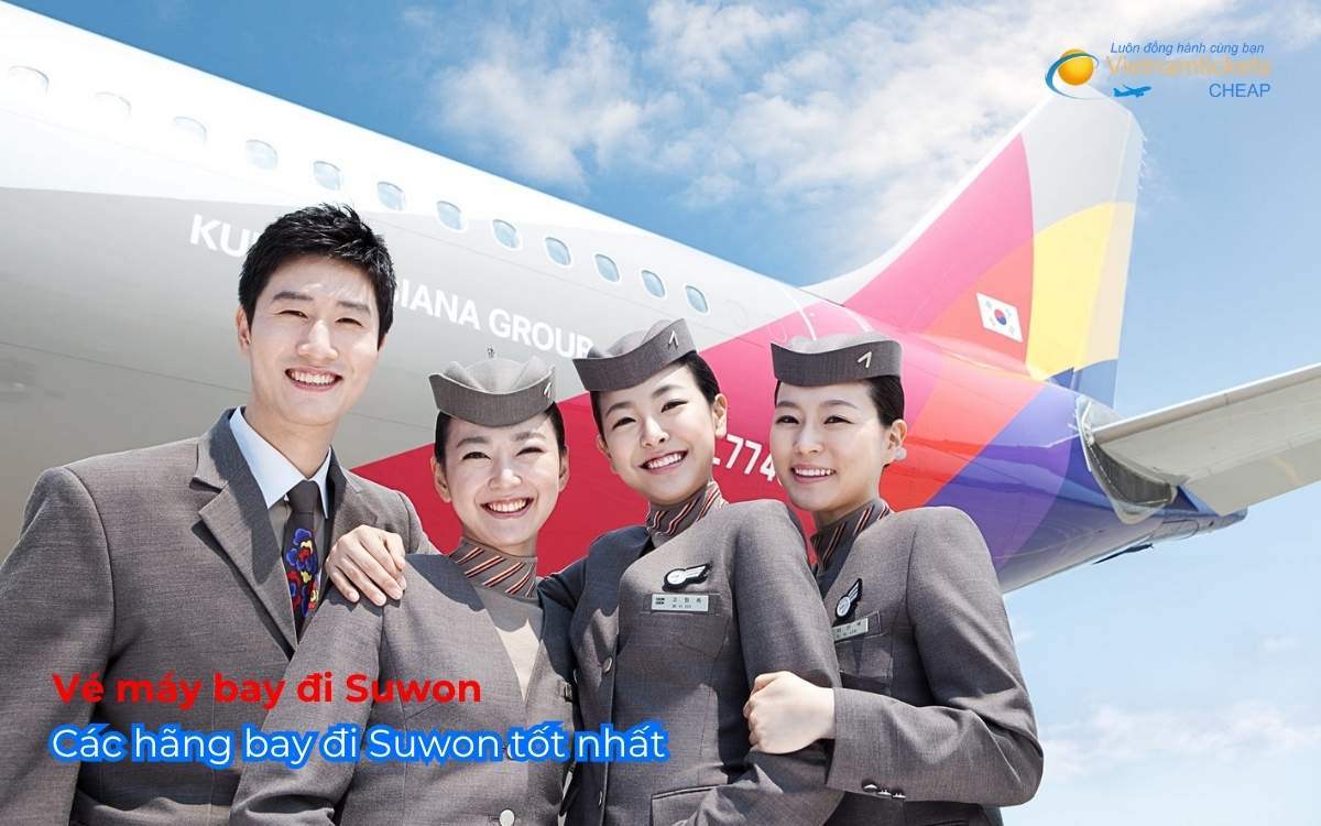 Các hãng bay đi Suwon tốt nhất