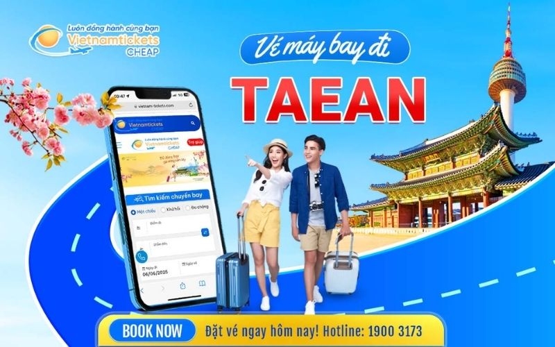 Vé Máy Bay Đi Taean