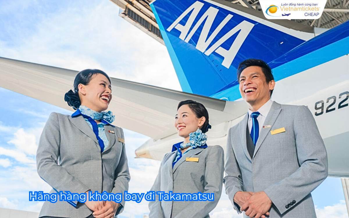 Hãng hàng không bay đi Takamatsu