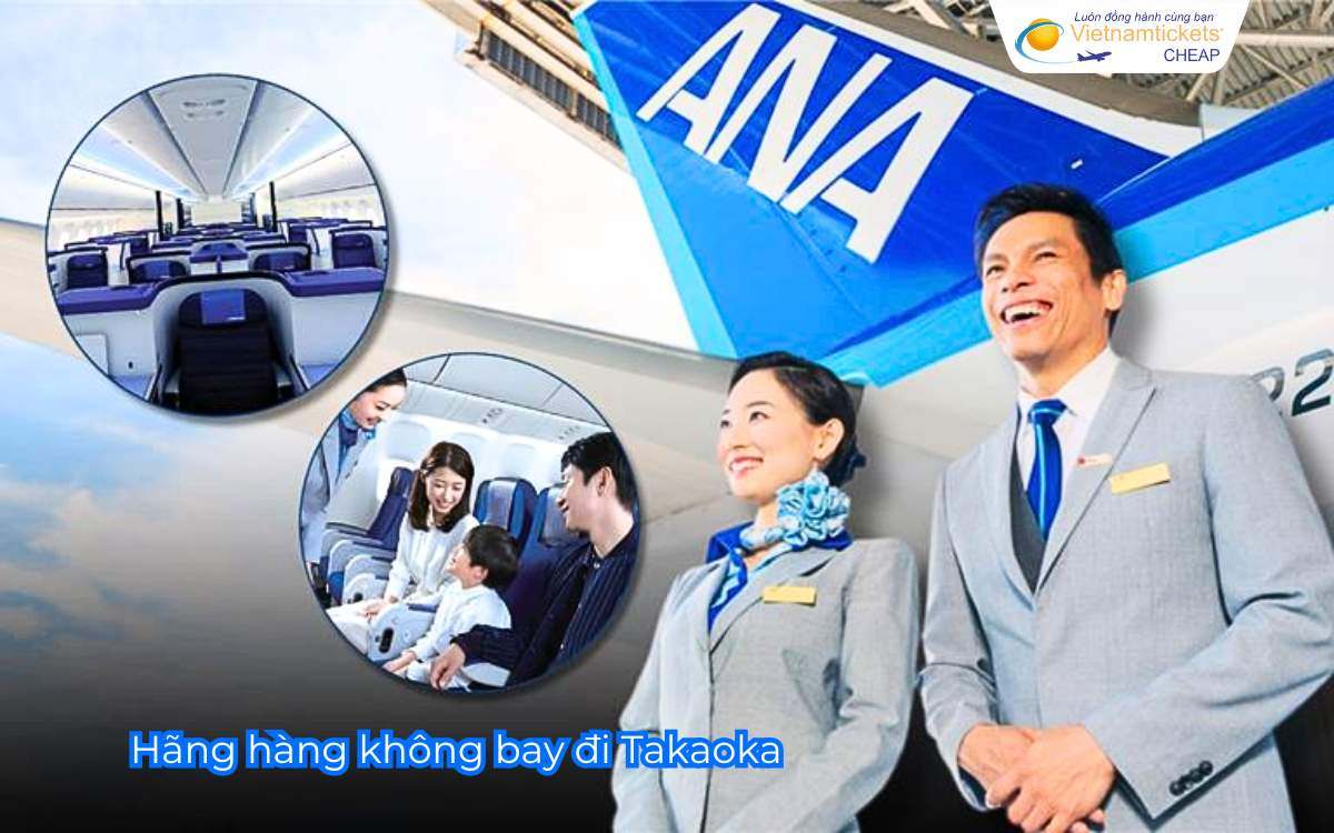 Hãng hàng không bay đi Takaoka