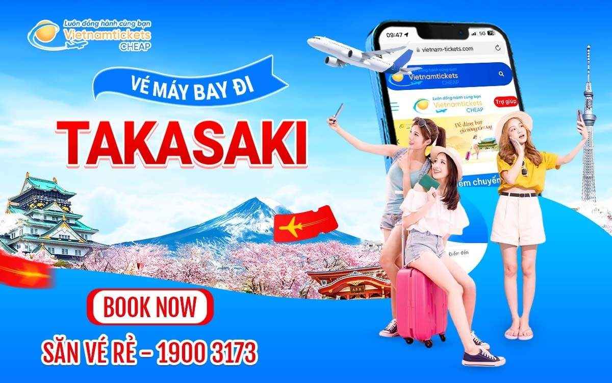 Vé đi Takasaki
