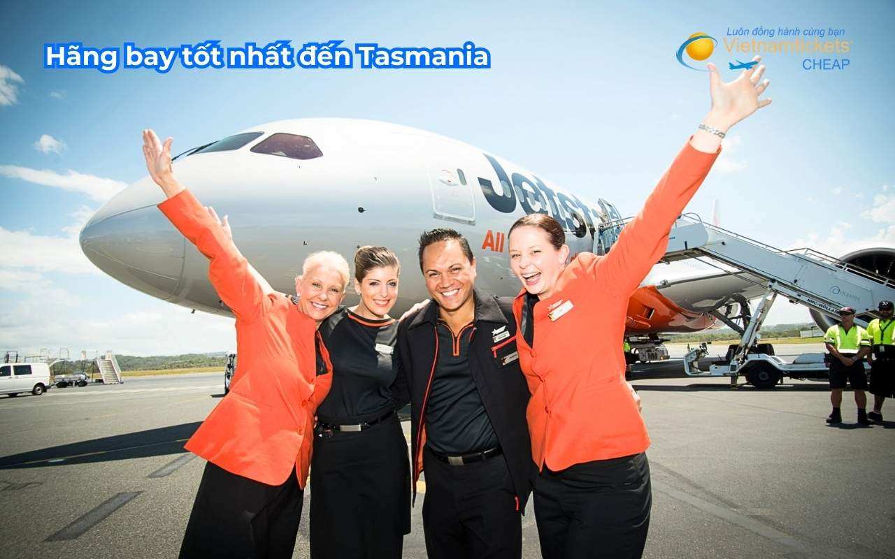 Hãng bay tốt nhất đến Tasmania