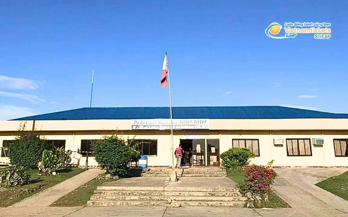 Bay đến Tawi-Tawi hạ cánh ở sân bay nào?