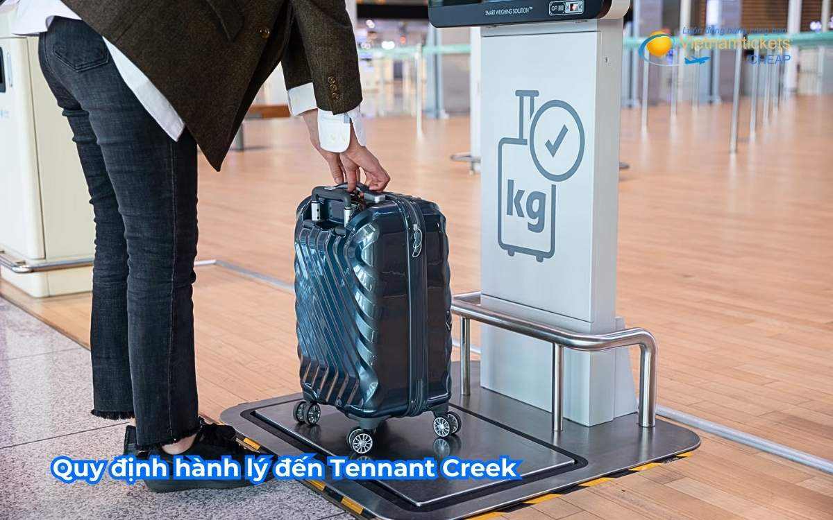 Quy định hành lý đến Tennant Creek