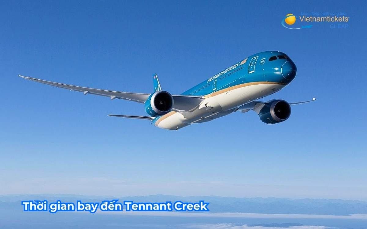 Thời gian bay đến Tennant Creek