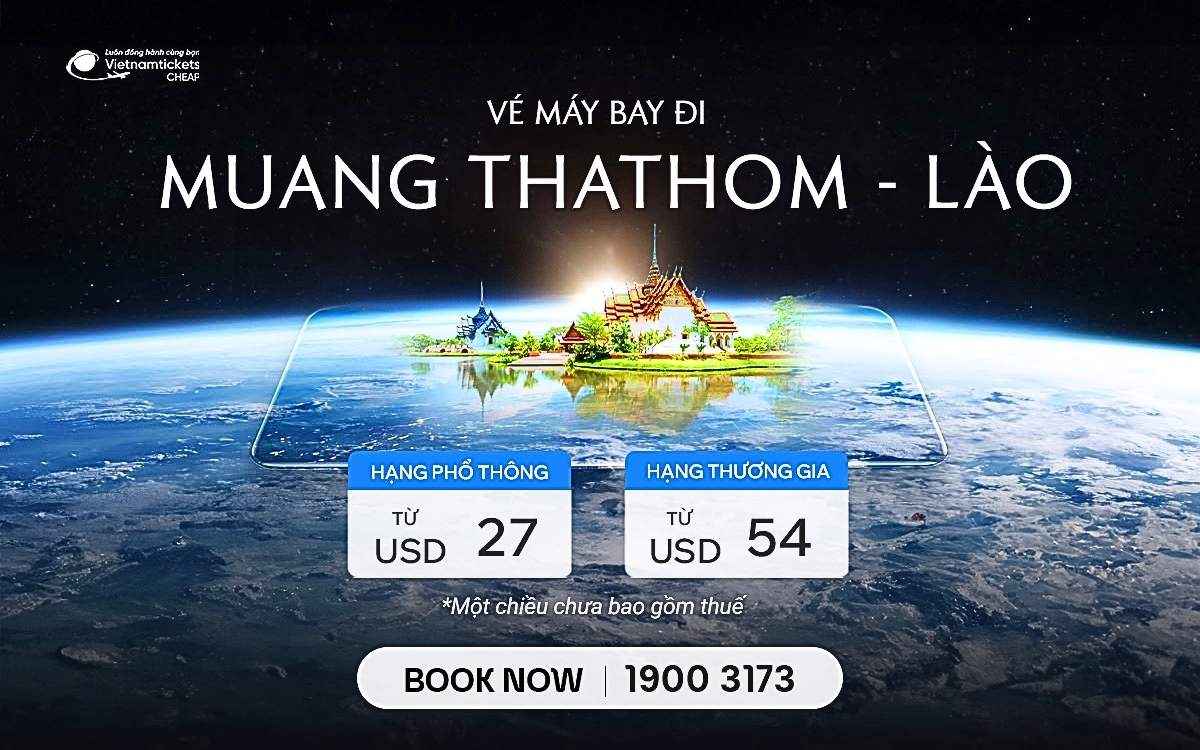 Vé Máy Bay Đi Thathom