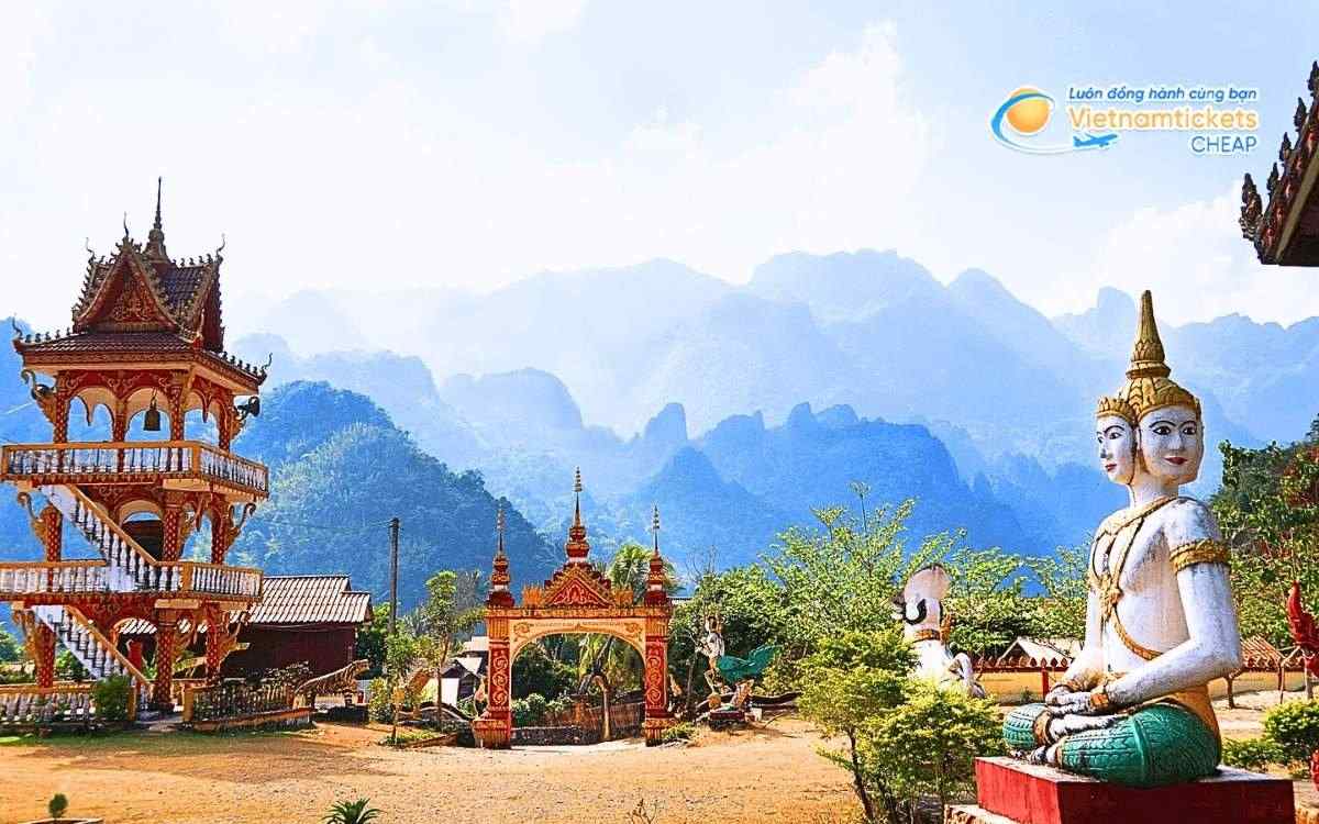 Vé máy bay đi Thongmyxay bao nhiêu tiền?