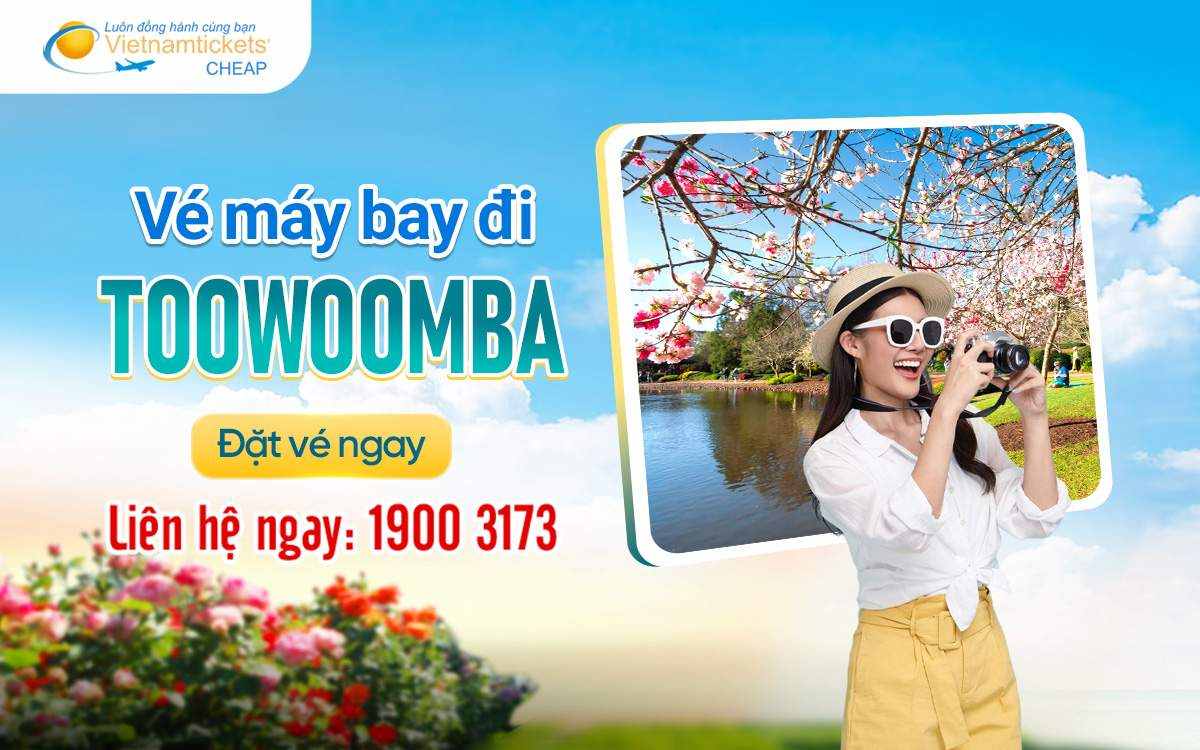 Vé đi Toowoomba