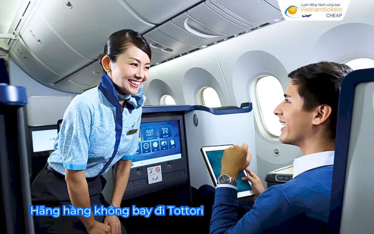 Hãng hàng không bay đi Tottori 