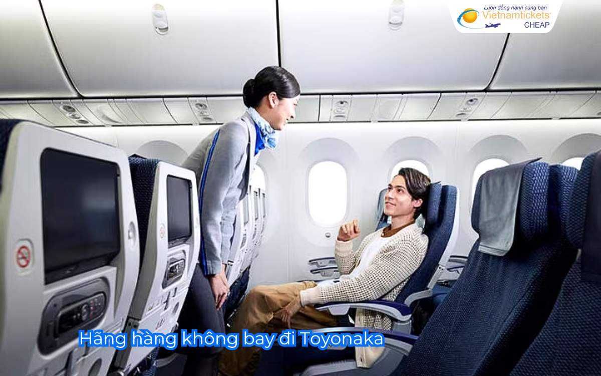 Hãng hàng không bay đi Toyonaka