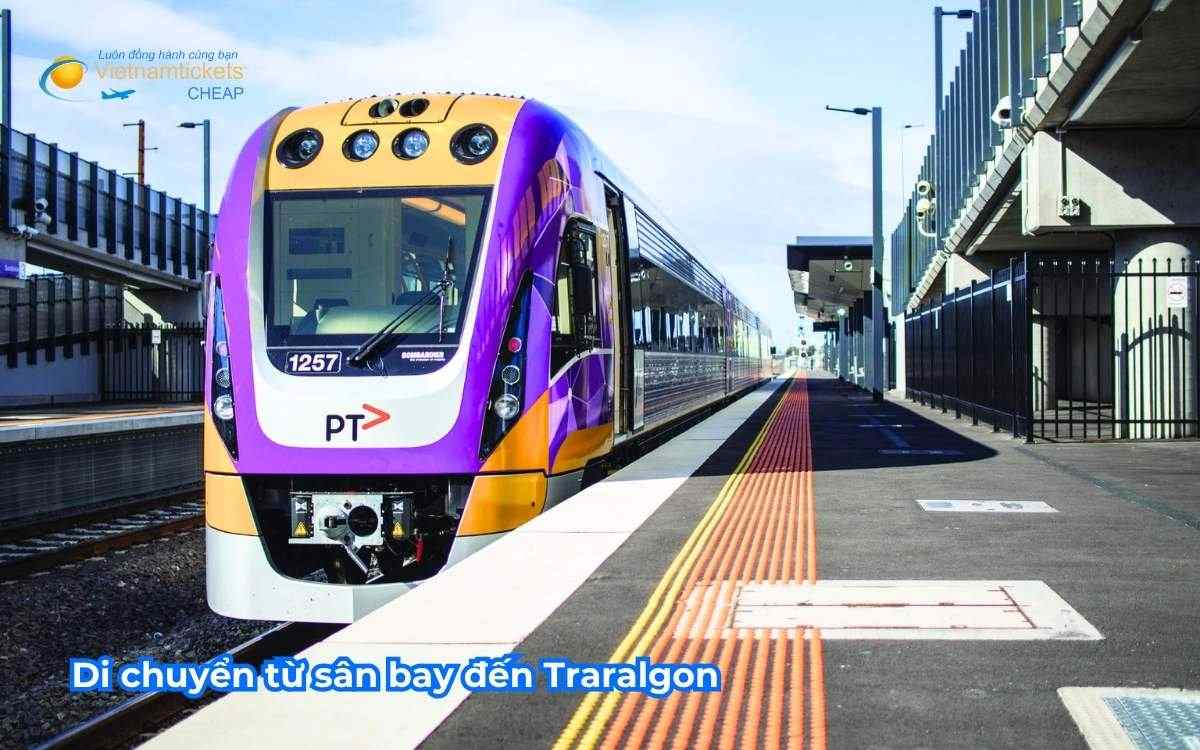 Di chuyển từ sân bay đến Traralgon