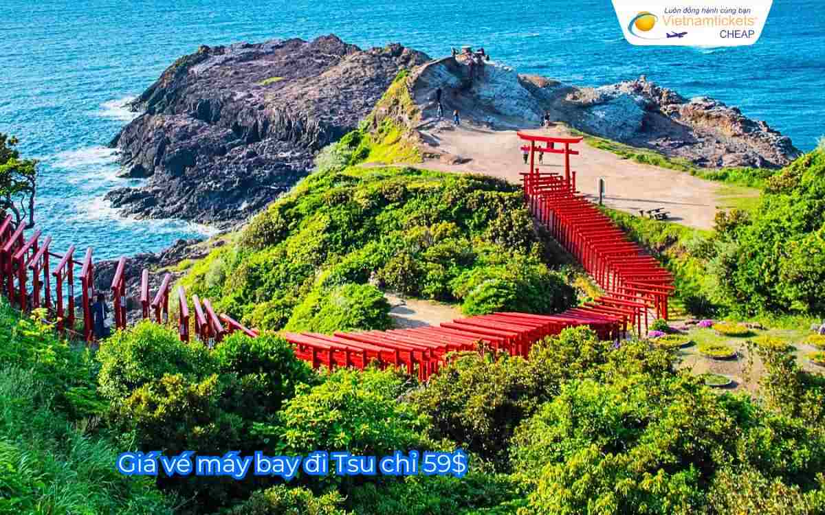 Giá vé máy bay đi Tsu chỉ 59$