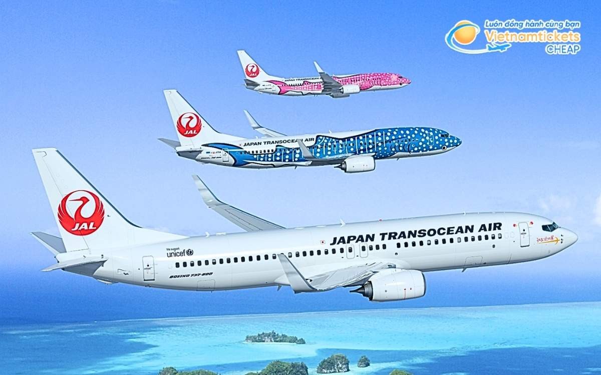 Hành trình, thời gian bay đến Tsuruga