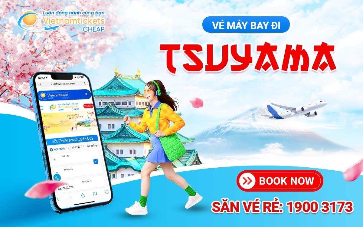 Vé đi Tsuyama